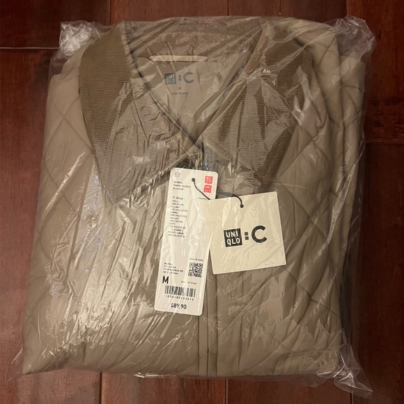 UNIQLO x CLARE WAIGHT KELLER :C Pufftech Blouson Beige Warm Padded Puffer Sz M - Picture 5 of 6